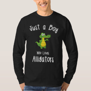 Camiseta Alligator Para Niños Y Niñas
