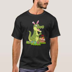 Camiseta Alligator Semana Santa Caza de Huevos Conejito Des