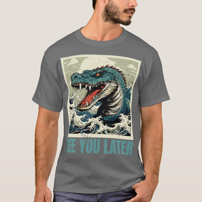 Camiseta Alligator te ve más tarde (Anverso)