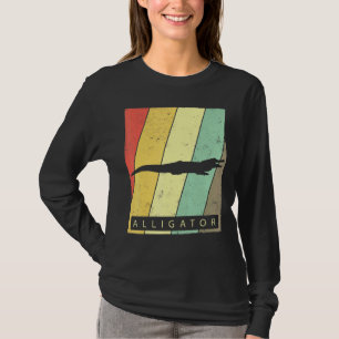 Camiseta Alligator Vintage Retro Poster Animal