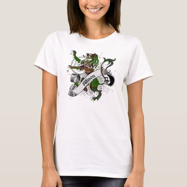 Camiseta Allison Tartan Lion (Anverso)