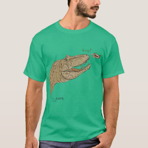 Camiseta Allosaurus Boop Delantera Sólo Diseño