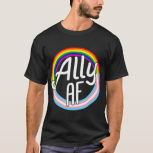 Camiseta ALLY AF enarbola la bandera de la igualdad de amor