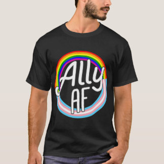 Camiseta ALLY AF enarbola la bandera de la igualdad de amor