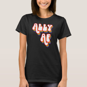 Camiseta Ally Af LGBTQ Igualdad gay Trans Lesbiana