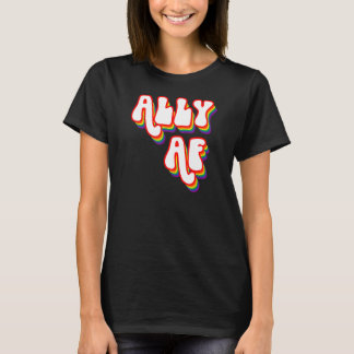 Camiseta Ally Af LGBTQ Igualdad gay Trans Lesbiana