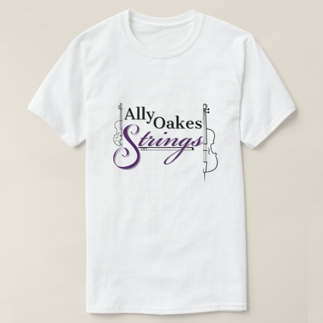 Camiseta Ally Oakes Strings Adults T-Shirt (Diseño del anverso)