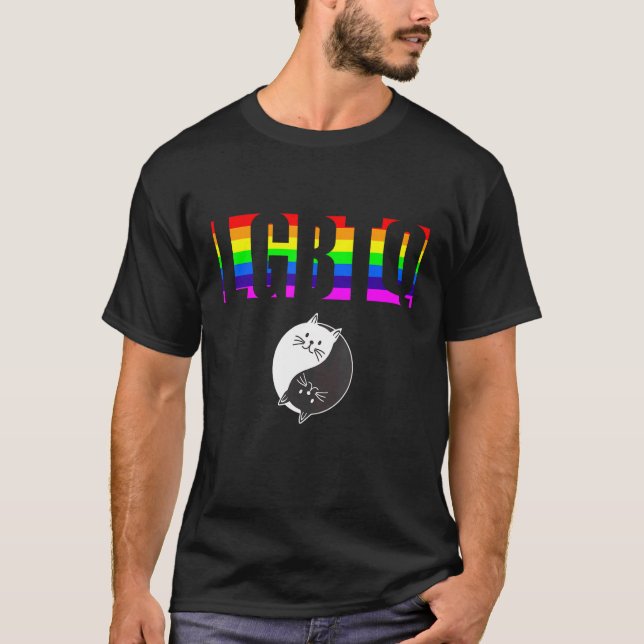 Camiseta Ally Orly LGBTQ Equality Rainbow Lesbian Tran (Anverso)