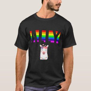 Camiseta Ally Orly LGBTQ Equality Rainbow Lesbian Tran