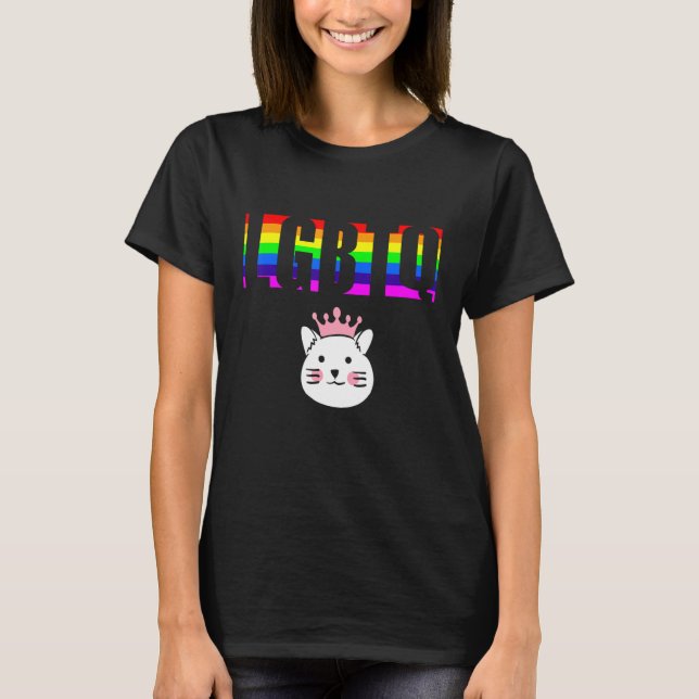 Camiseta Ally Orly LGBTQ Equality Rainbow Lesbian Tran (Anverso)