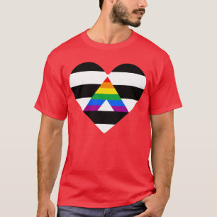 Camiseta Ally Pride Heart