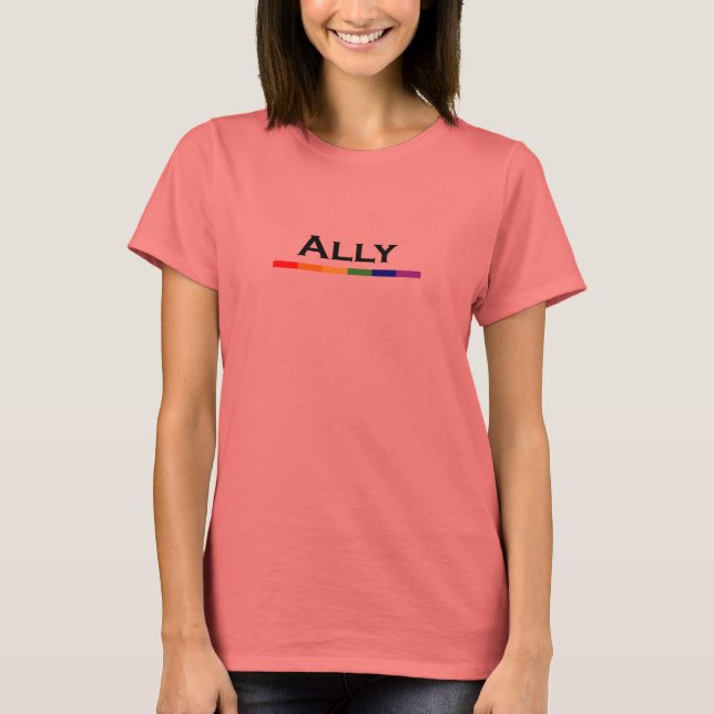 Camiseta Ally Pride Women's Tee (Anverso)