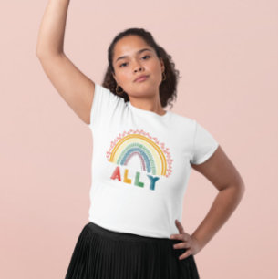 Camiseta Ally Rainbow Shirt