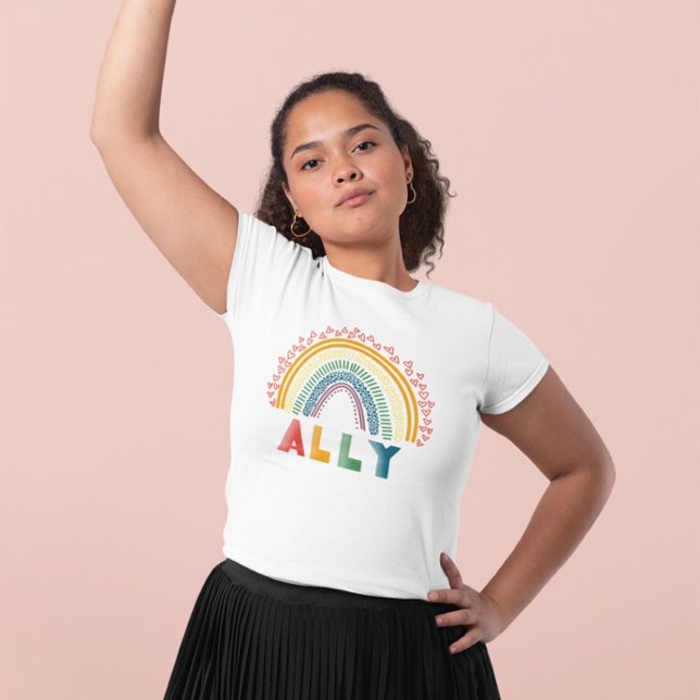 Camiseta Ally Rainbow Shirt (Subido por el creador)