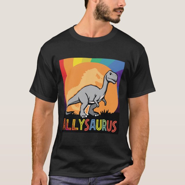 Camiseta Allysauraus Dinosaur (Anverso)