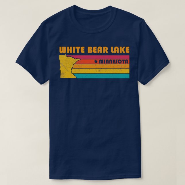 Camiseta Alma afligida por la vendimia del lago del oso bla (Diseño del anverso)