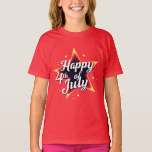 Camiseta Alma Americana: Clásicas Vibraciones del 4 de Juli
