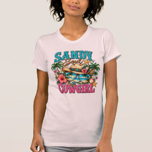 Camiseta Alma arenosa vaquera costera occidental de playa