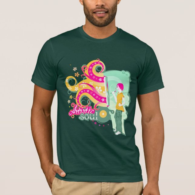 Camiseta Alma artística (Anverso)