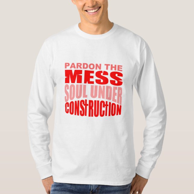 Camiseta Alma bajo reconstrucción cristiana (Anverso)