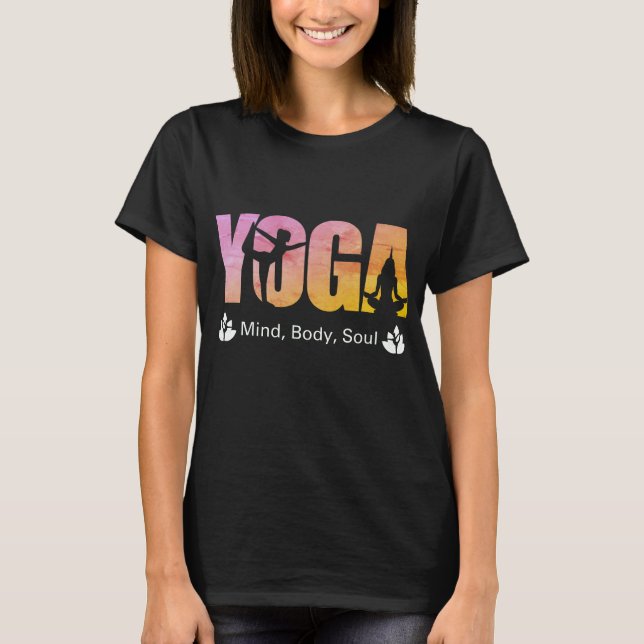 Camiseta alma corporal de yoga (Anverso)