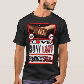 Camiseta Alma cósmica - señora del ébano