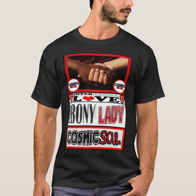 Camiseta Alma cósmica - señora del ébano (Anverso)