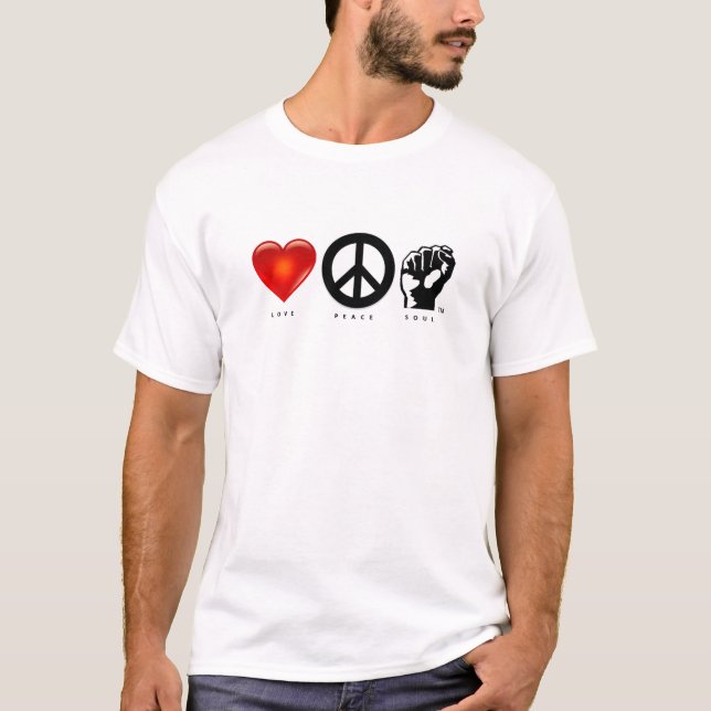CAMISETA ALMA DE LA PAZ DEL AMOR (Anverso)