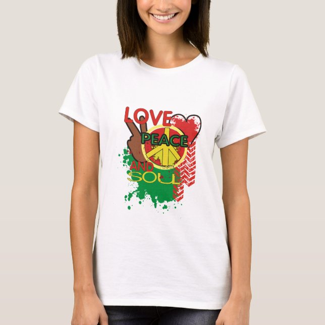CAMISETA ALMA DE LA PAZ LUV (Anverso)