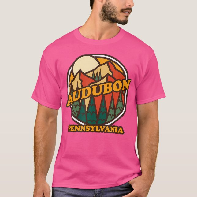 Camiseta Alma de senderismo de montaña Audubon Pennsylvania (Anverso)