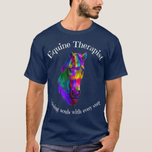 Camiseta Alma de terapia equina para caballos con calambres