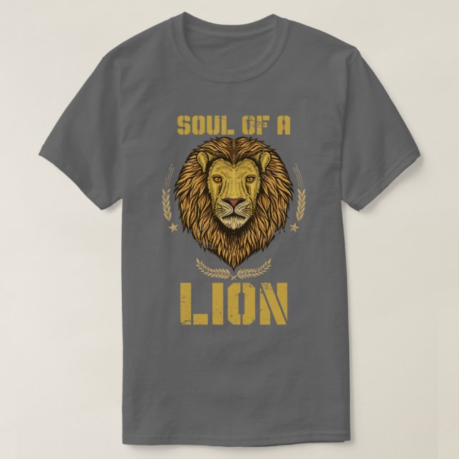 Camiseta Alma De Un León (Diseño del anverso)