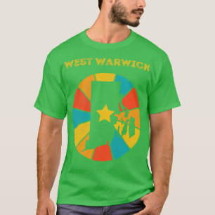 Camiseta Alma de Vintage de West Warwick Rhode Island
