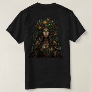 Camiseta Alma del Bosque - Ropa urbana de fantasía oscura