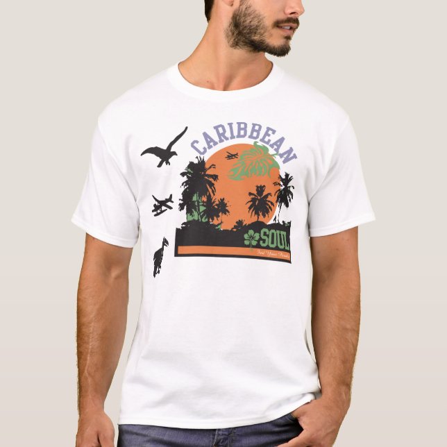 Camiseta Alma del Caribe (Anverso)