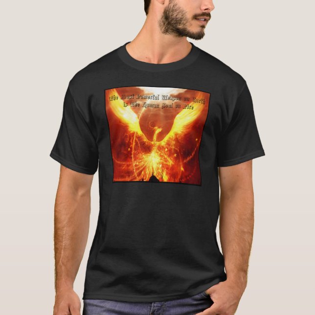 Camiseta Alma en el fuego (Anverso)