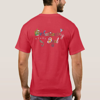 Camiseta Alma Evolutiva: Cuello Básico de la Tripulación