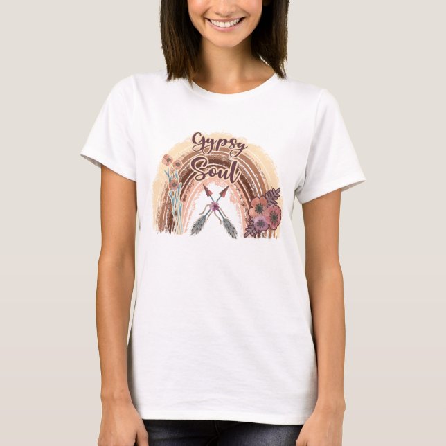 Camiseta Alma Gitana Boho (Anverso)