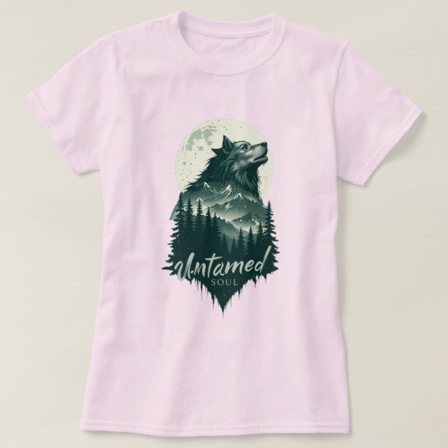 Camiseta Alma indomable (Diseño del anverso)