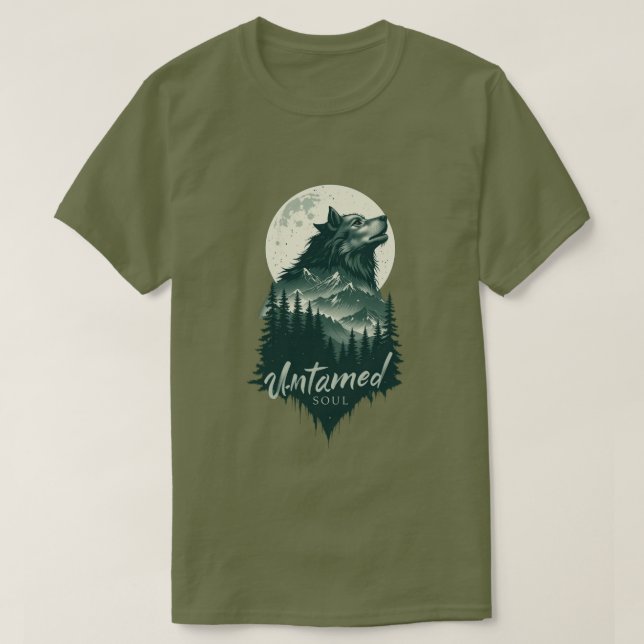 Camiseta Alma indomable (Diseño del anverso)
