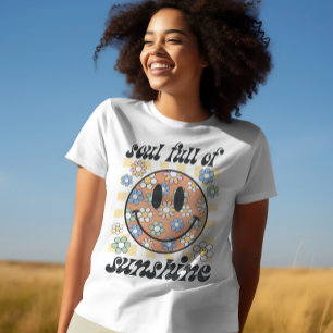 Camiseta Alma llena de sol, verano, vacaciones