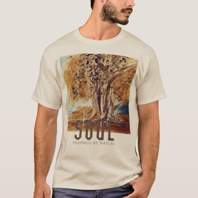 Camiseta Alma Pacífica Inspirada En El Paisaje Natural (Anverso)
