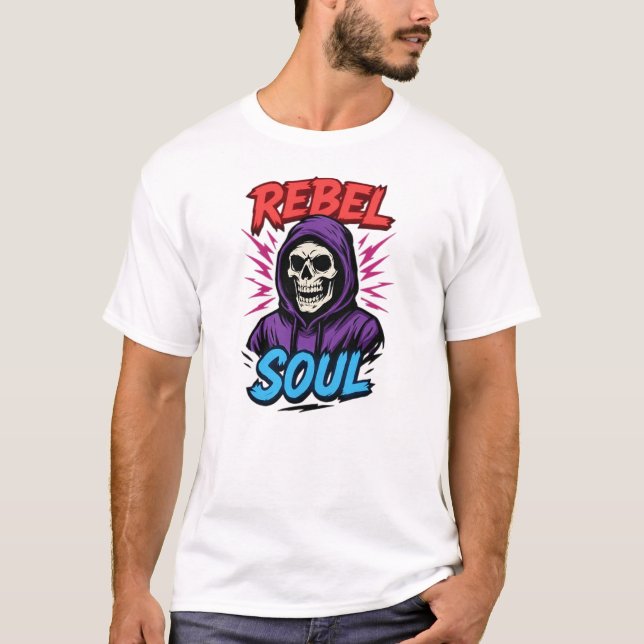 CAMISETA ALMA REBELDE (Anverso)