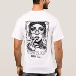 Camiseta Alma Rebelde de Flor Nocturna