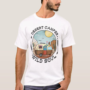 Camiseta Alma salvaje del Camper del desierto
