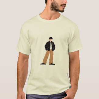 Camiseta Alma Silenciosa – Arte Estético de Chico Anime