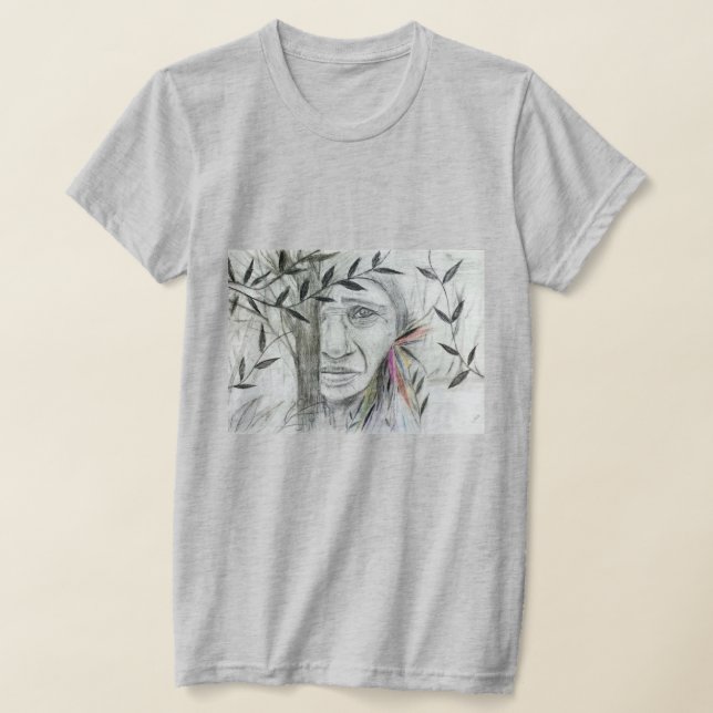 Camiseta Alma Xamã (desenho autoral) (Distribución)