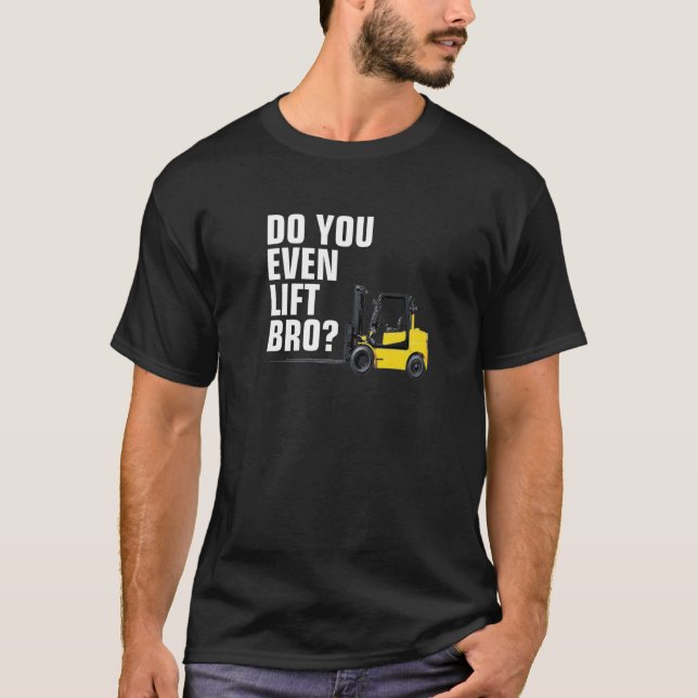 Camiseta Almacén De Levantamiento De La Horquilla... (Anverso)