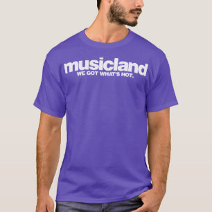 Camiseta Almacén de registros de musicales por defecto retr