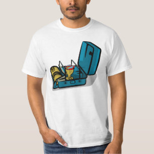 Camiseta Almacenamiento de presión del paquete de 8r